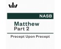 PUP Workbook (NASB) - Matthew Part 2