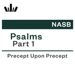 PUP Workbook (NASB) - Psalms Part 1